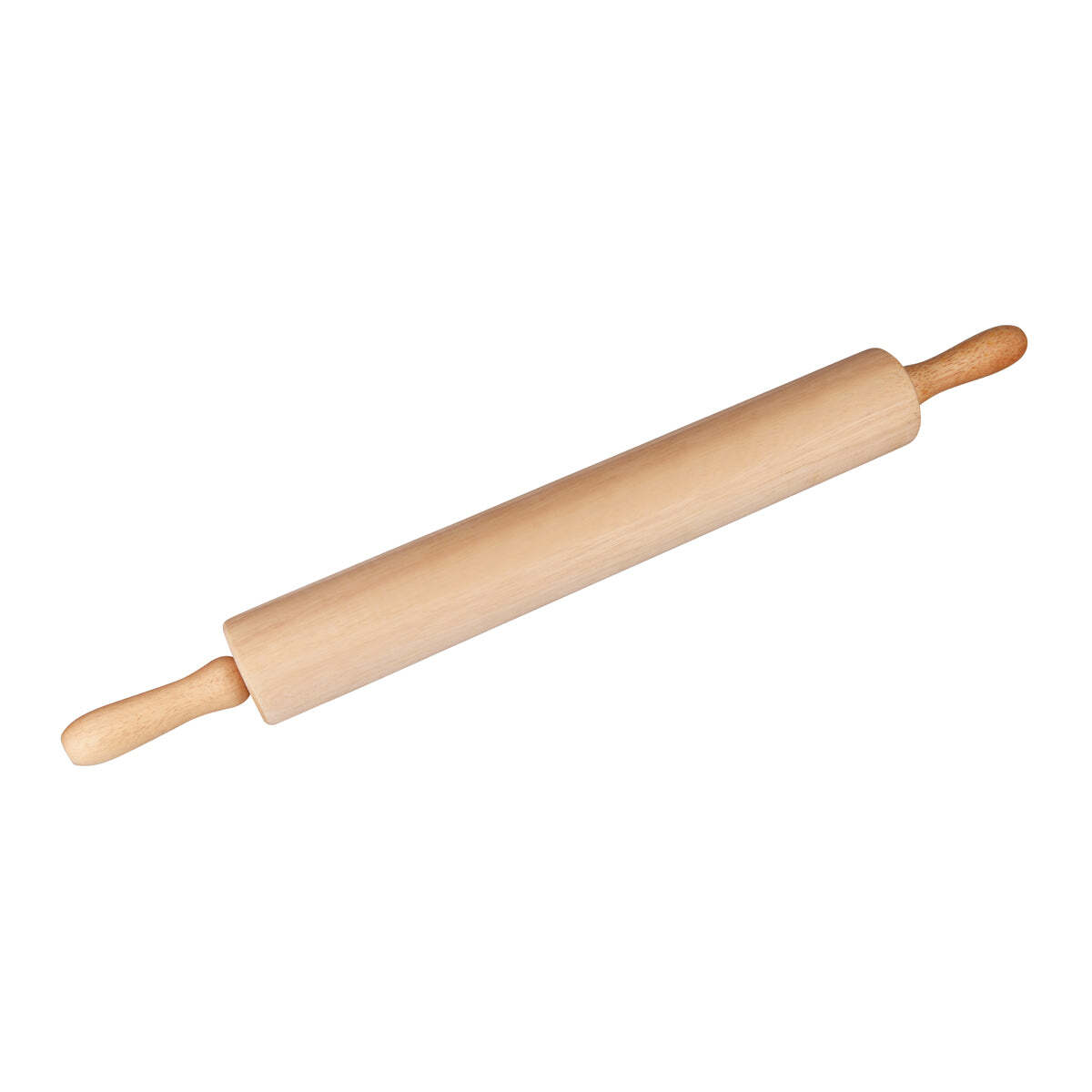 Chef Inox Rolling Pin Wood W/S/S Ball Bearings 70x450mm