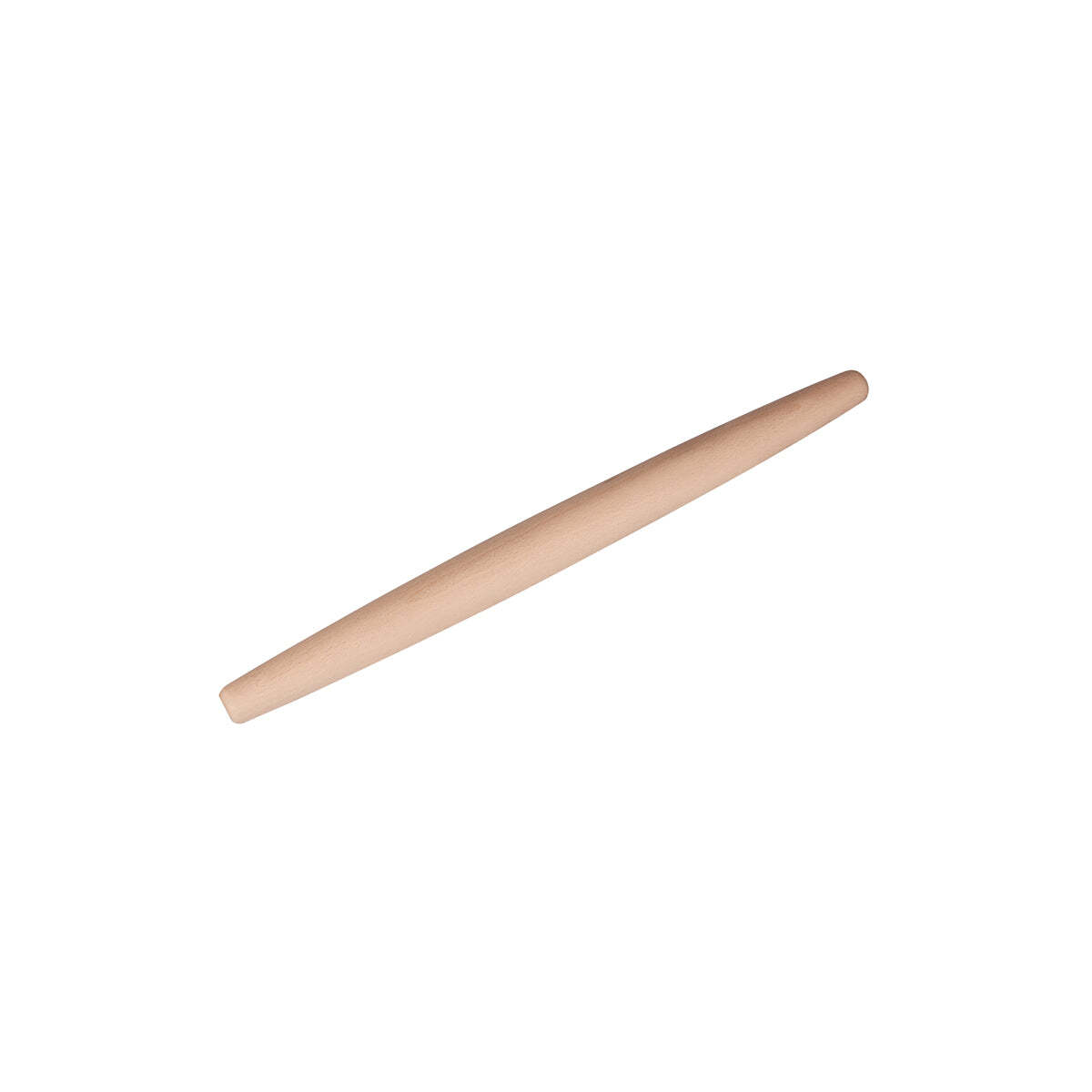 Chef Inox Rolling Pin French Tapered Beachwood 40-25/475mm