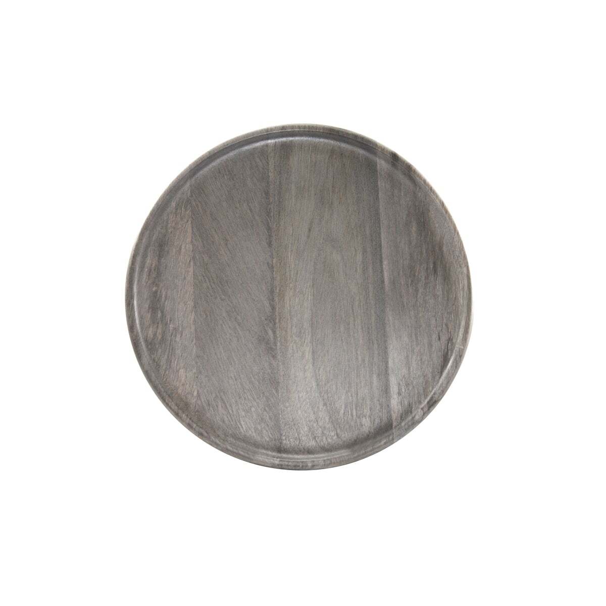 Chef Inox Rnd Serving Board Mangowood 300x15mm Grey