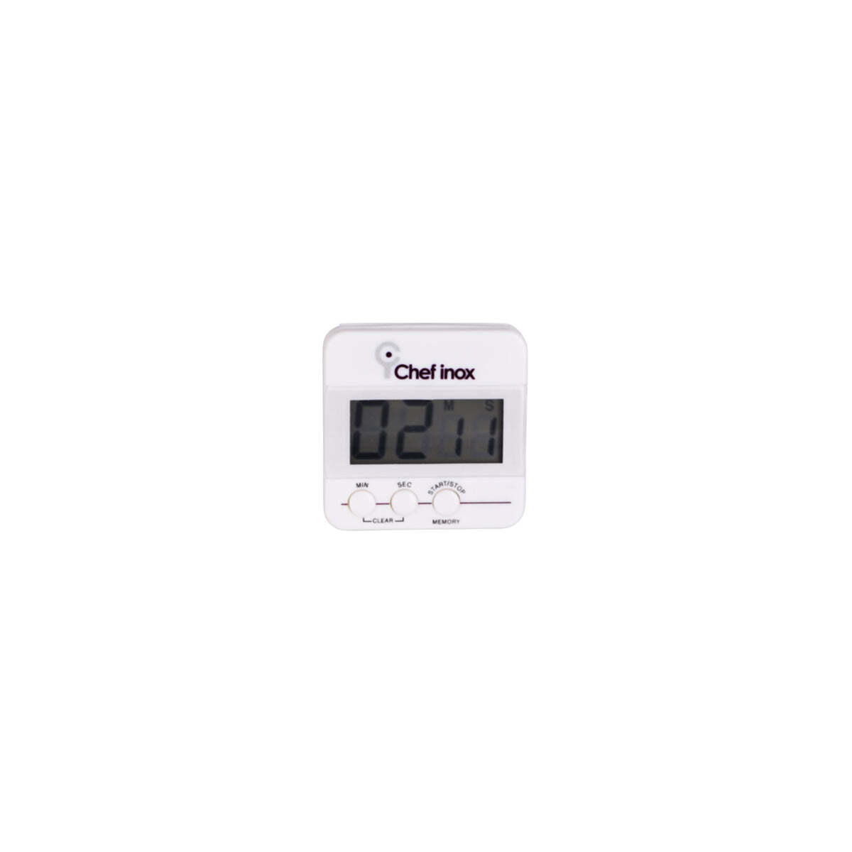 Chef Inox Digital Countdown Timer 60 Minute 62x62x25mm