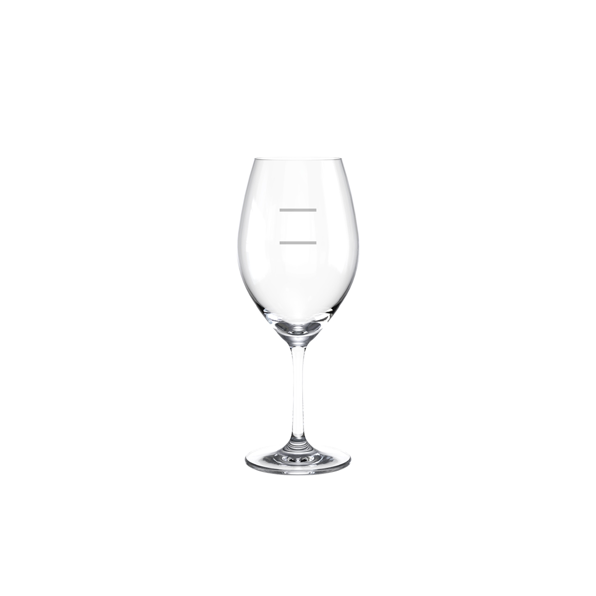 Ryner Glass Melody Melody Chianti 375ml W/Double Pour Line @150/250ml