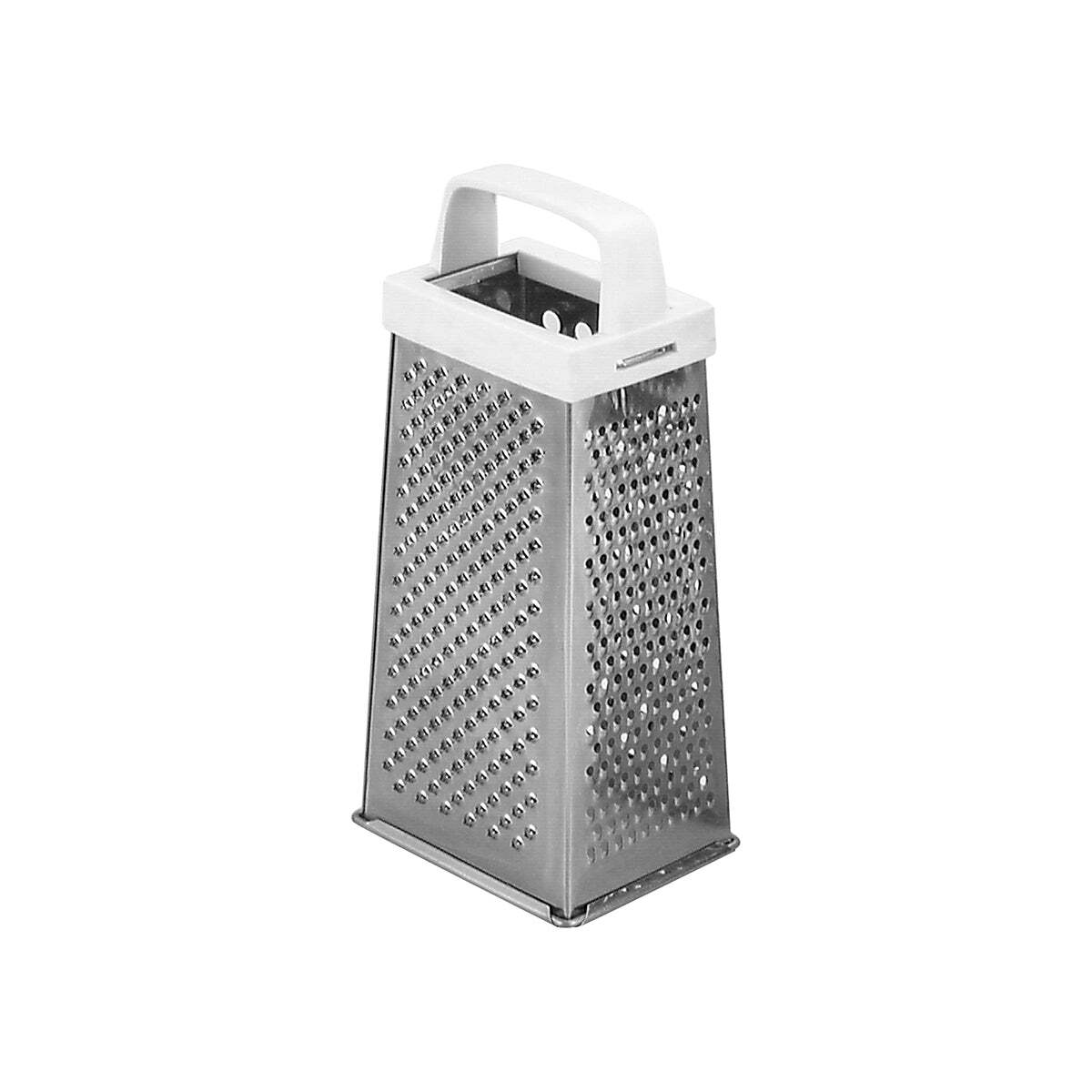 Chef Inox Grater 4 Sided W/Pe Hdl S/S 100x80x225mm