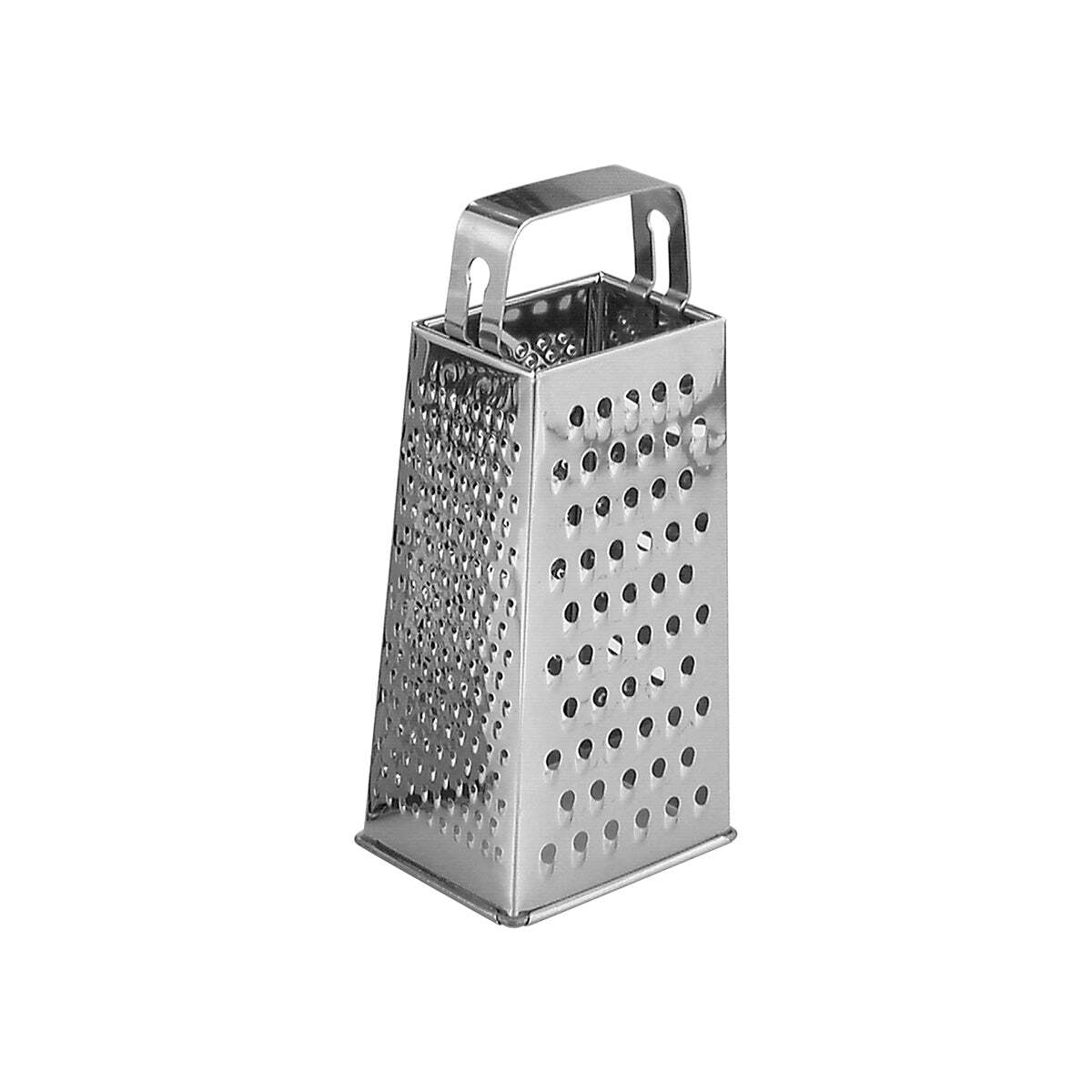 Chef Inox Grater 4 Sided W/Strip Hdl S/S 100x80x230mm