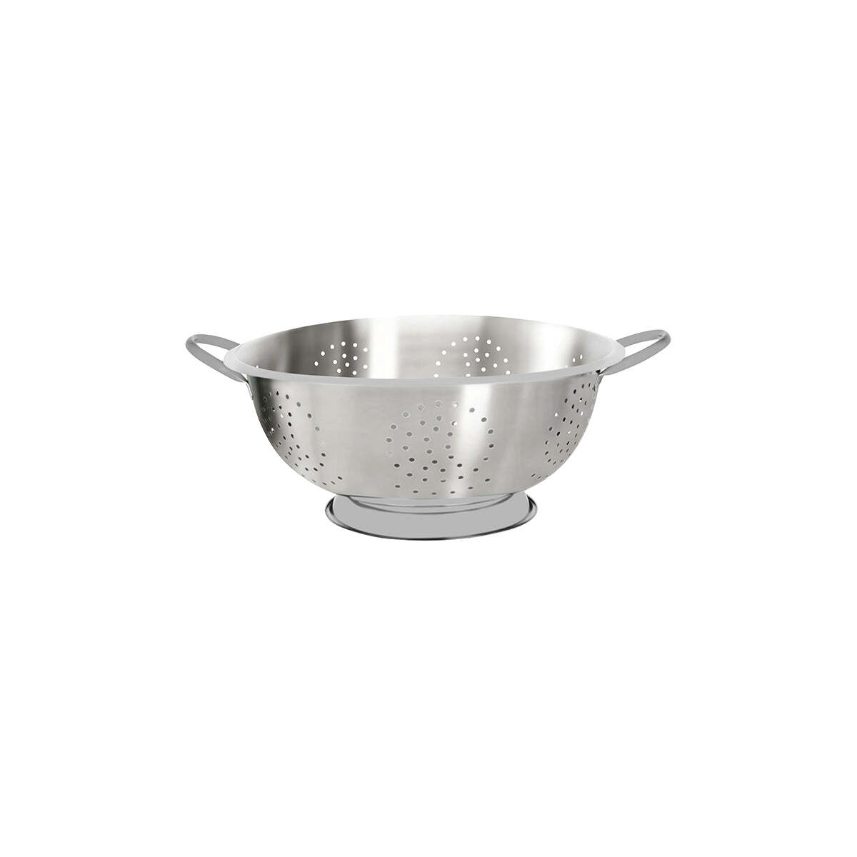 Chef Inox Colander 4mm Holes Wire Hdl S/S 285x102mm 5.0Lt