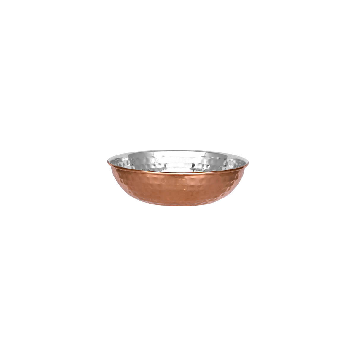 Chef Inox Kadai Bowl No Hdls S/S W/Copper Plate 170X50mm