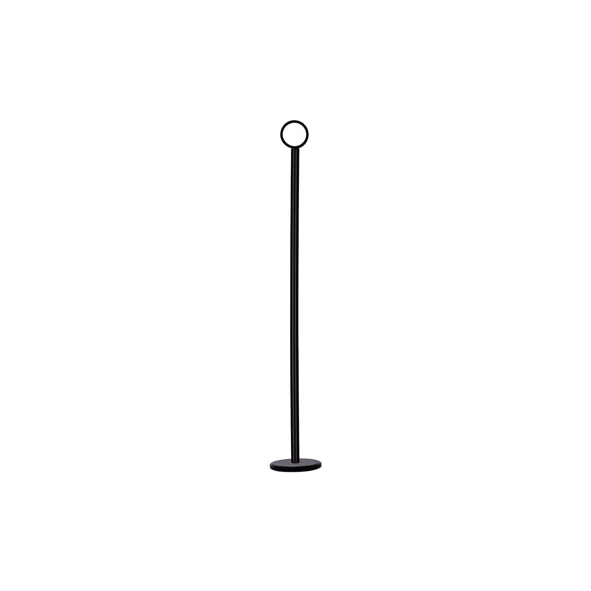 Chef Inox Table Number Stand 380mm Black