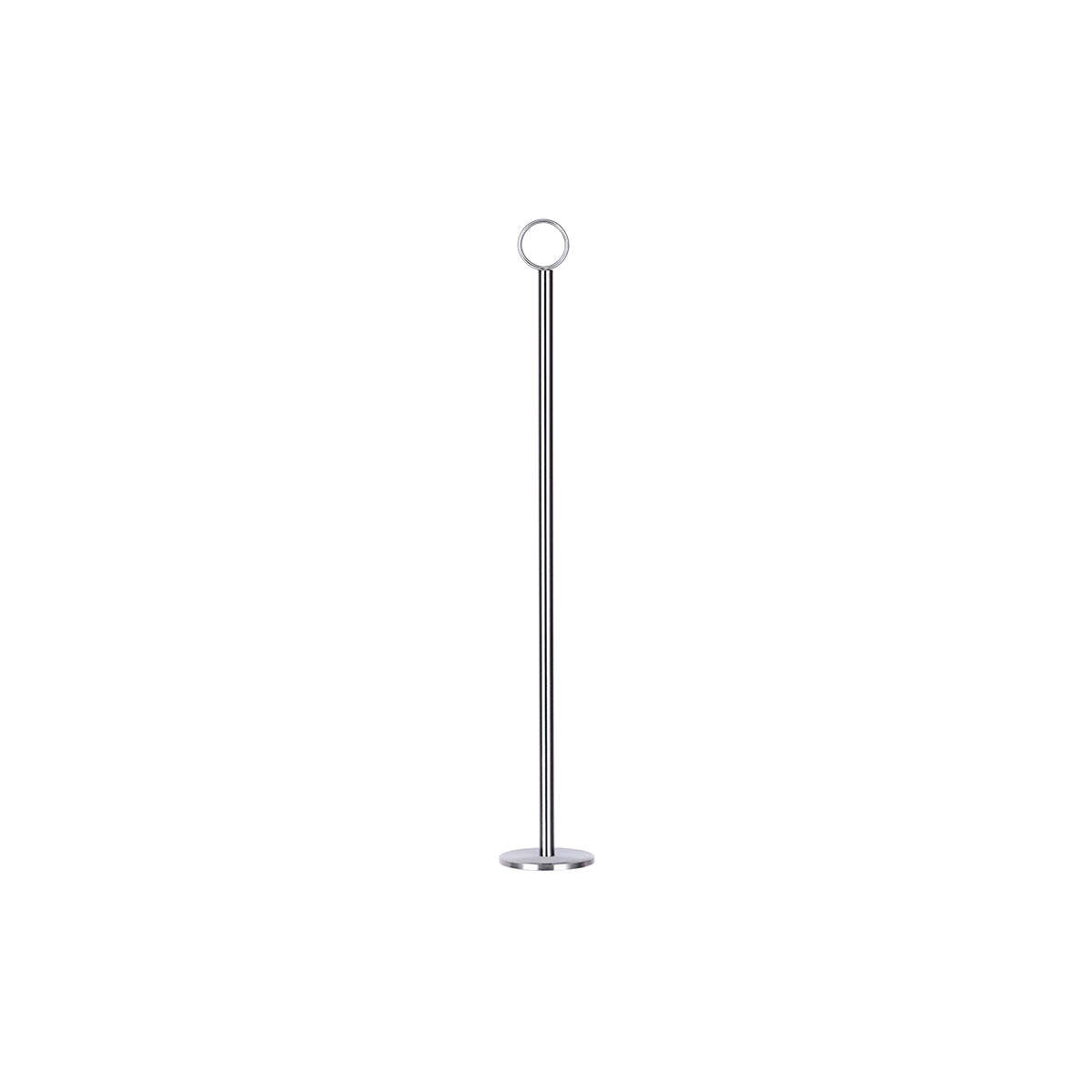 Chef Inox Table Number Stand 380mm Chrome