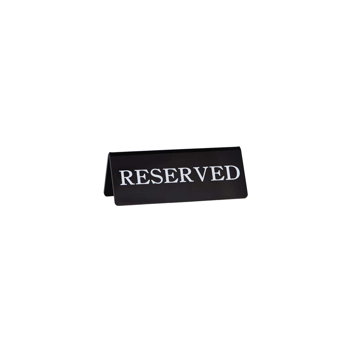 Chef Inox Sign "Reserve" Double-Side Blk 15x5mm