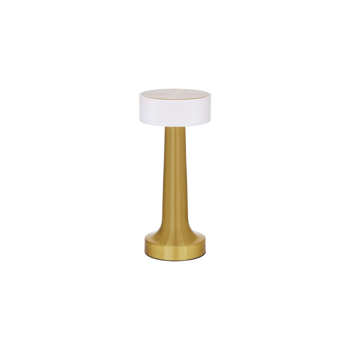 Tablekraft Aura Cordless Table Lamp Led 90x205Mm Brass