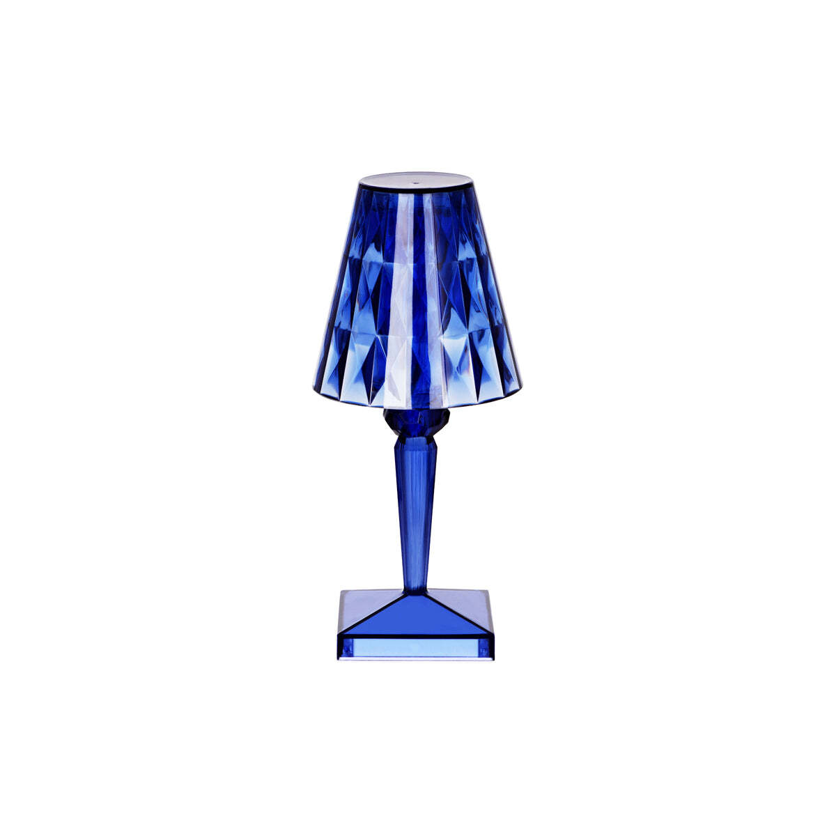 Tablekraft Crystal Cordless Table Lamp Led 120x260mm Blue