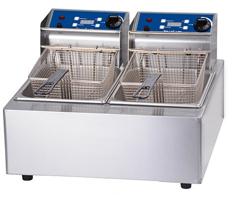 Birko Double 5lt Fryer 2x10amp