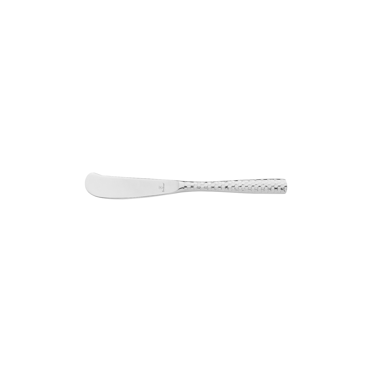 Lucca Faceted Butter Knife-Solid Handle