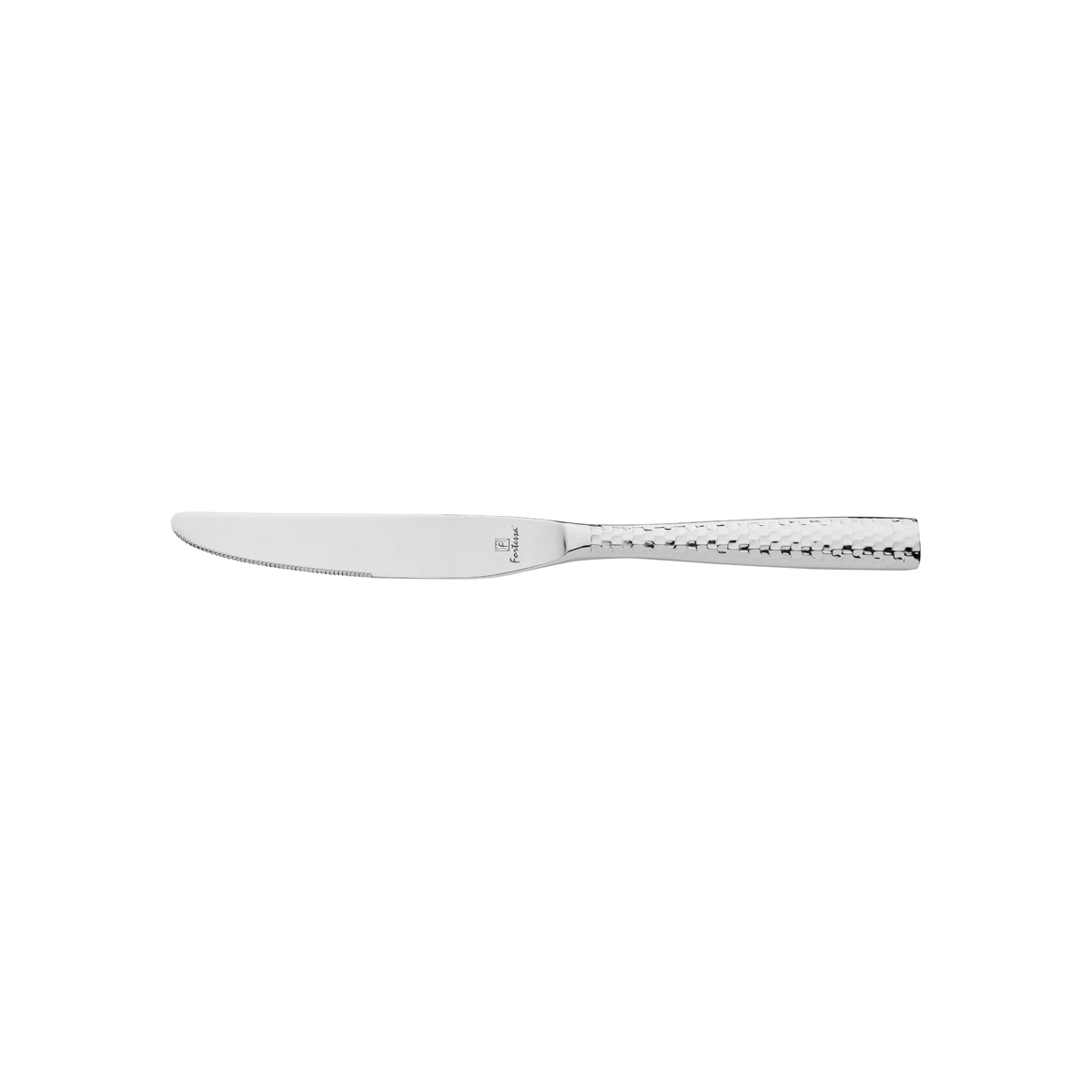 Lucca Faceted Dessert Knife-Solid Handle