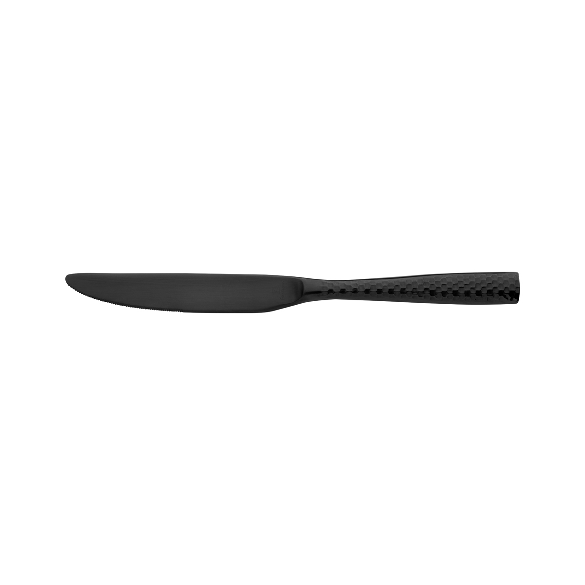 Lucca Faceted Table Knife-Solid Handle