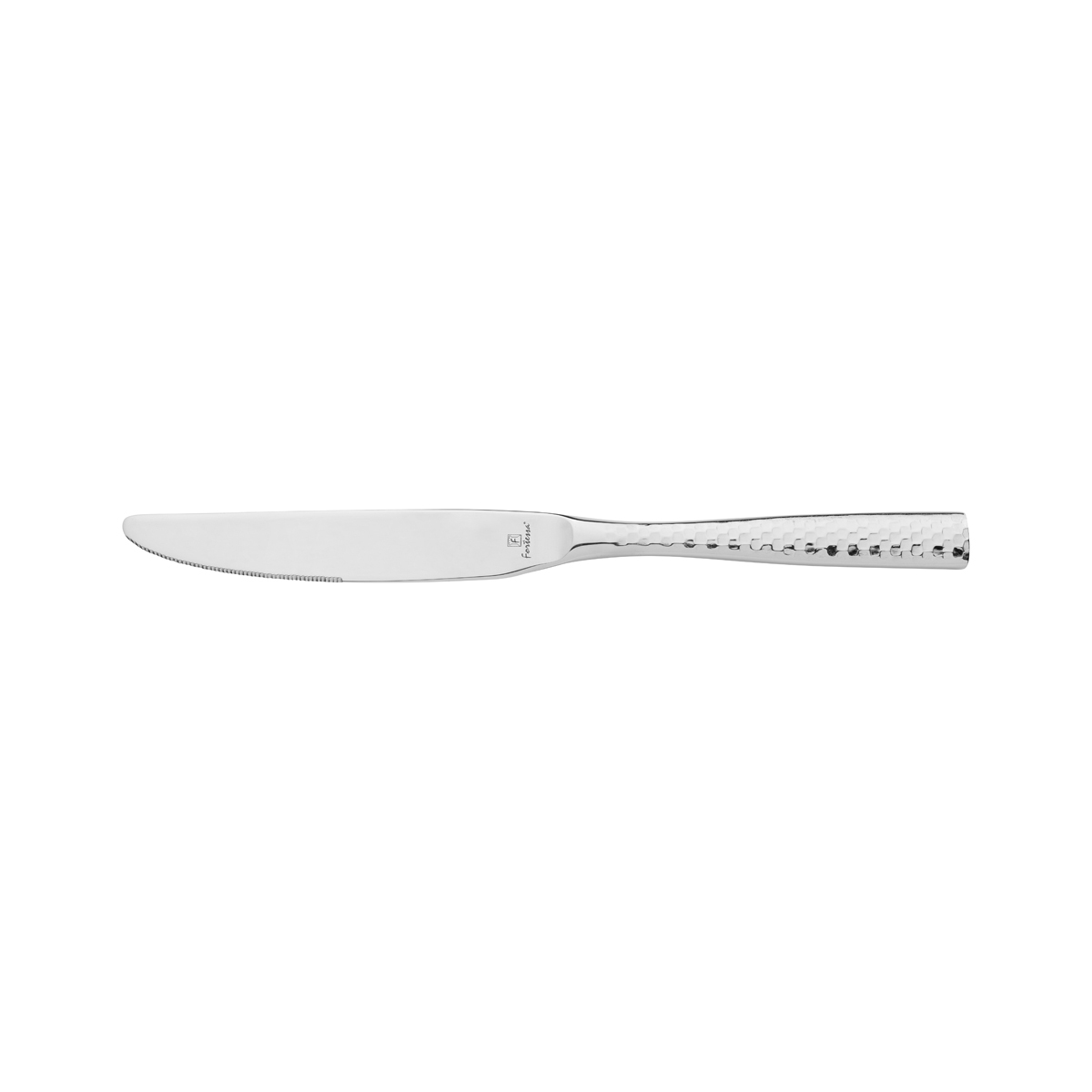 Lucca Faceted Table Knife-Solid Handle