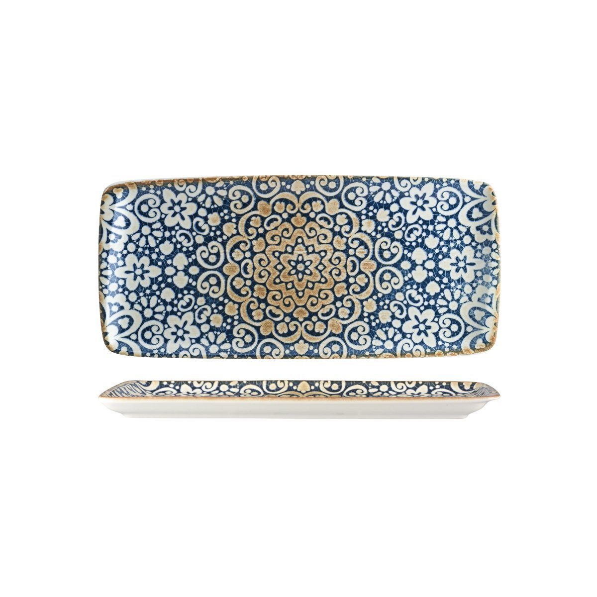 Bonna Alhambra Rect Platter 340x160mm 