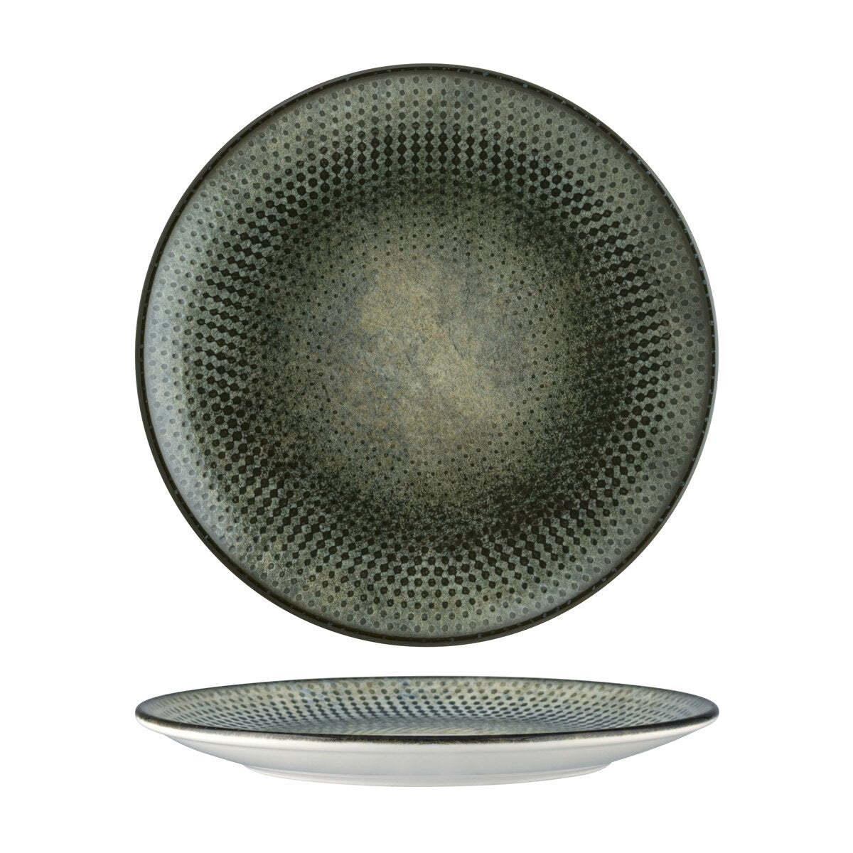 Bonna Lenta Olive Round Coupe Plate 270mm 