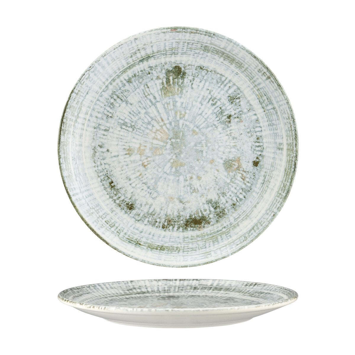 Bonna Odette Olive Round Coupe Plate 270x30mm 