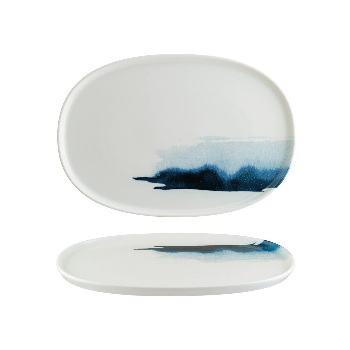 Bonna Blue Wave Hygge Oval Platter 340x230x18mm