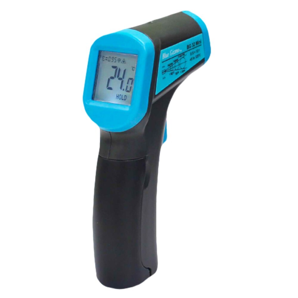 Blue Gizmo Thermometer Non Contact Laser Mini -45°C To 320°C 