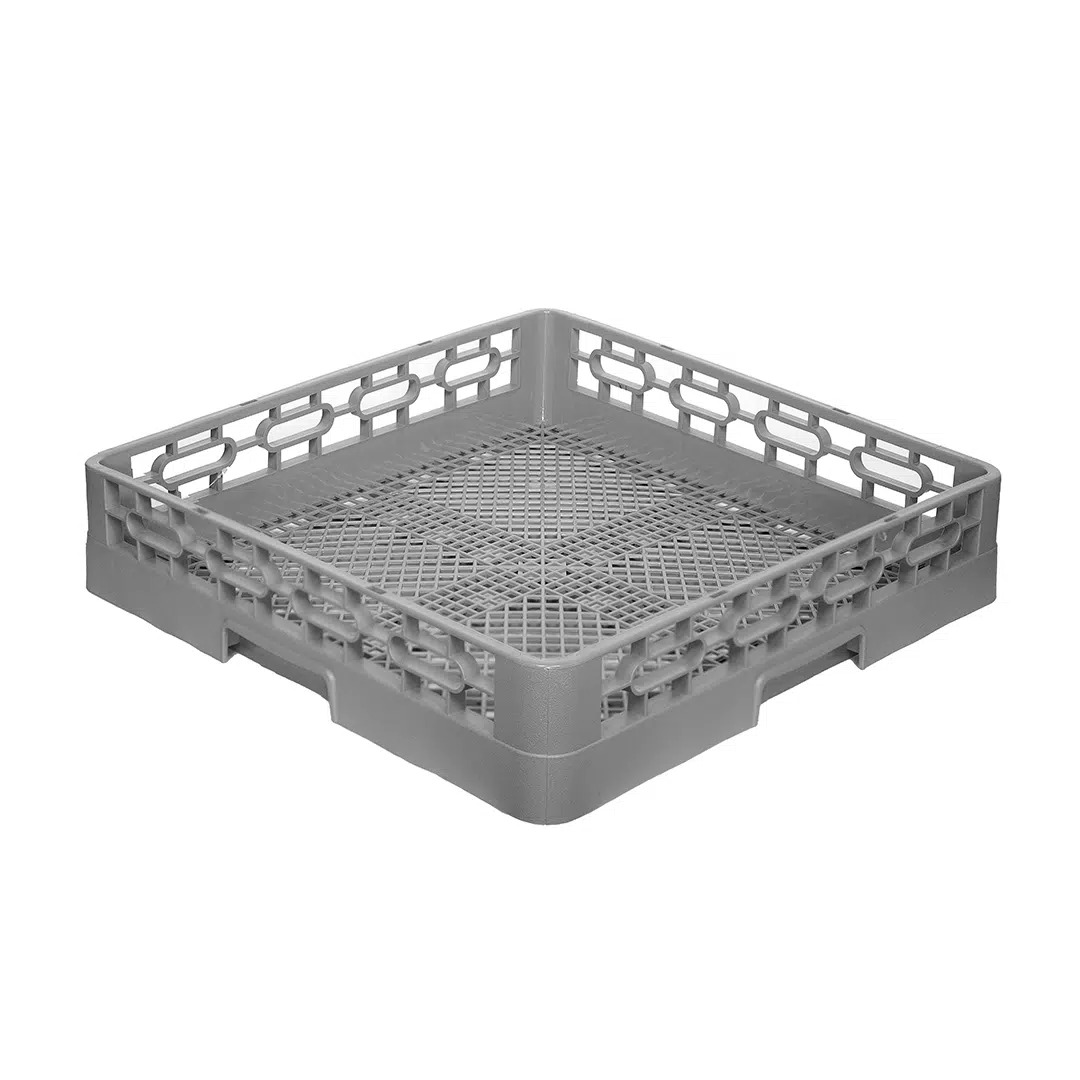 KH Classik Chef Dishwashing Rack 500 X 500mm Moccha / Grey Flatware PP