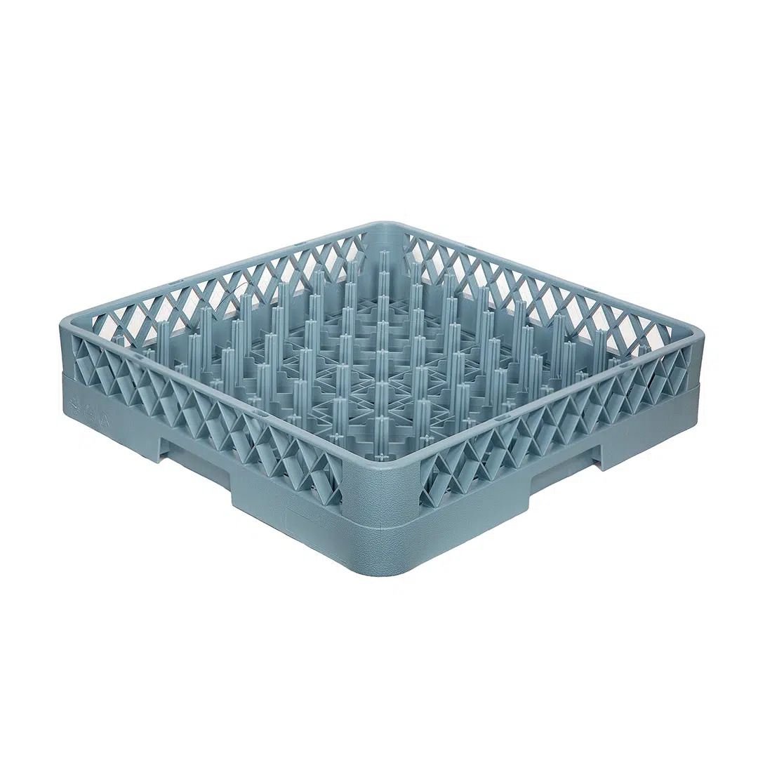 KH Classik Chef Dishwashing Rack 500 X 500mm Moccha / Grey Peg PP