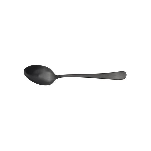 Austin Dessert Spoon-Matt Black