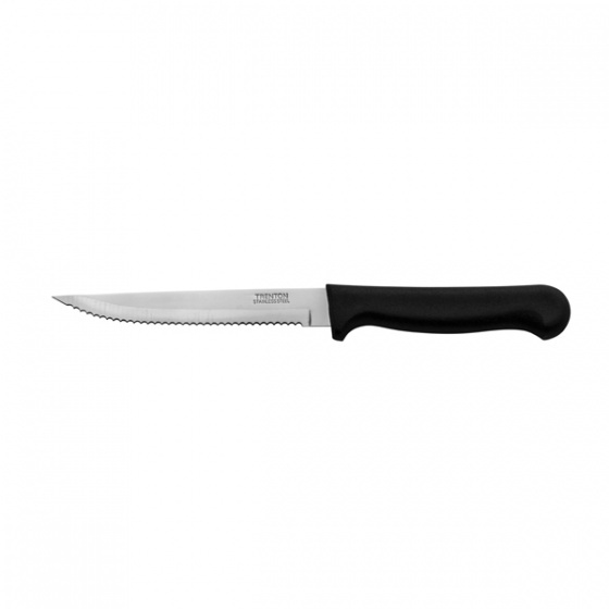 Steak Knife Point Tip-Black Handle, 220mm