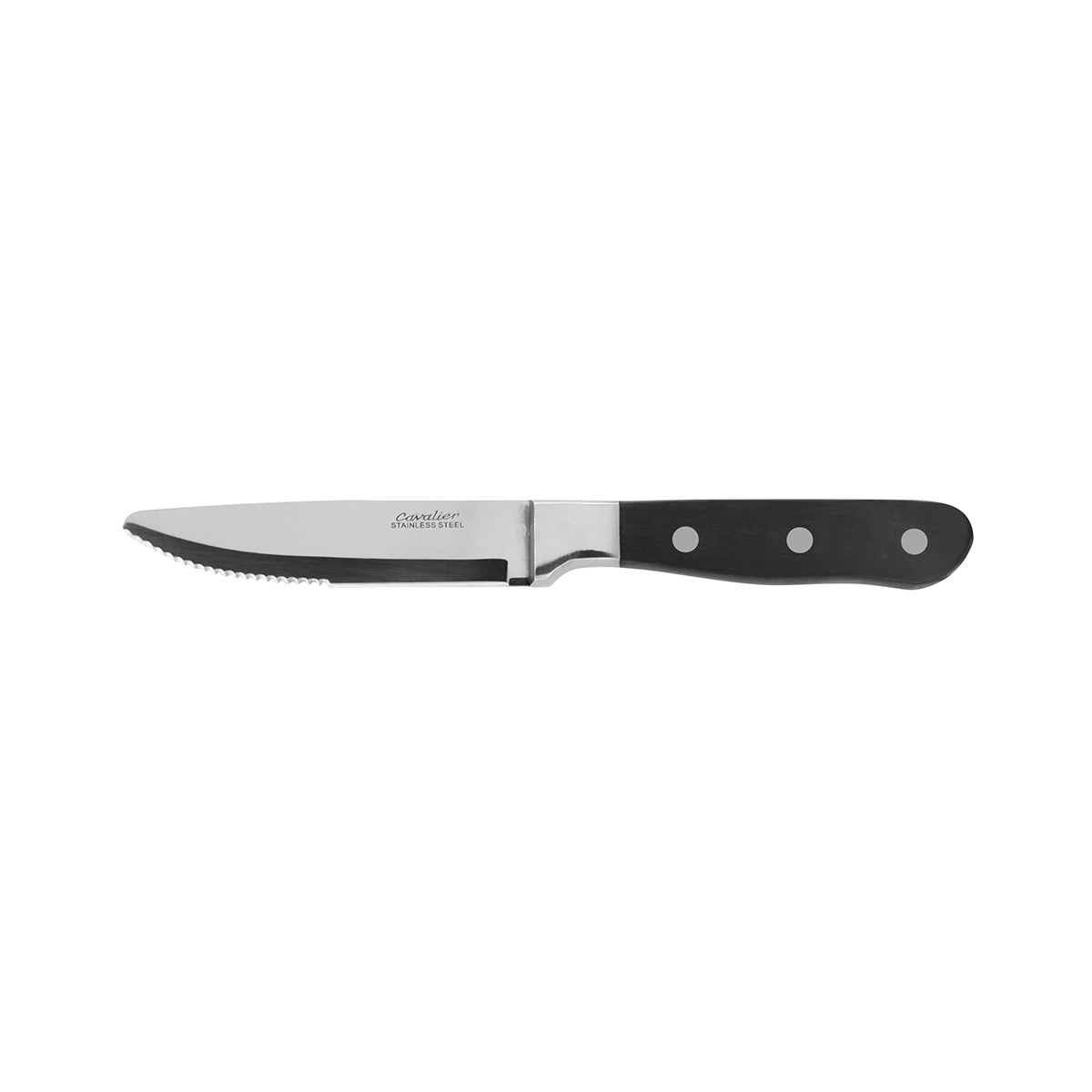 Steak Knife-Forged Black Hdl, 115mm 