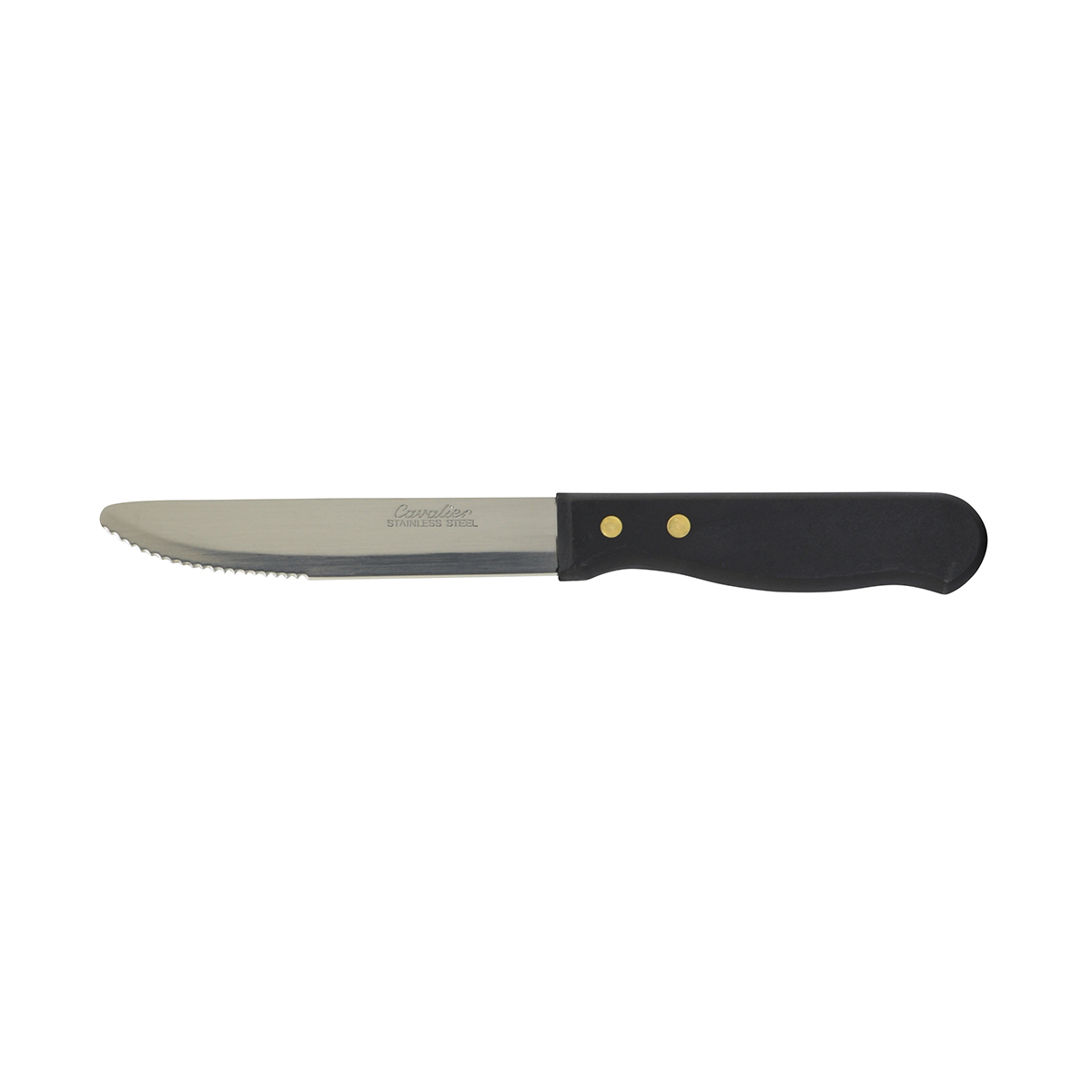 Steak Knife-Jumbo, Black Bakelite Hdl 125mm 