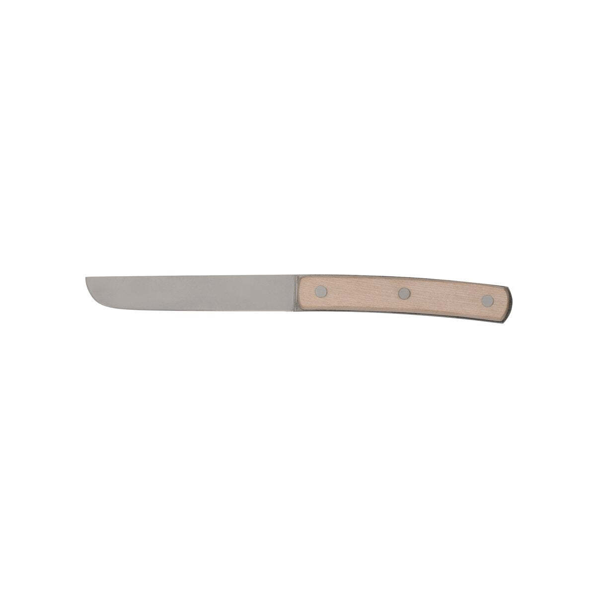 Tablekraft Vintage Steak Knife -S/S Acid Wash Natural Handle