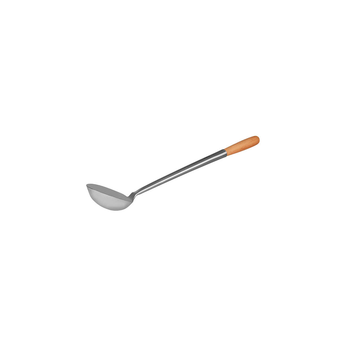 Chef Inox Ladle S/S W/Wooden Handle 105x330mm