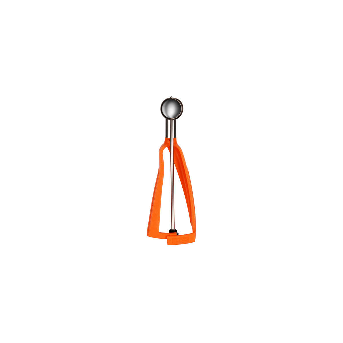 Bonzer Litegrip "No.100" Ice Cream Scoop W/Orange Hdl