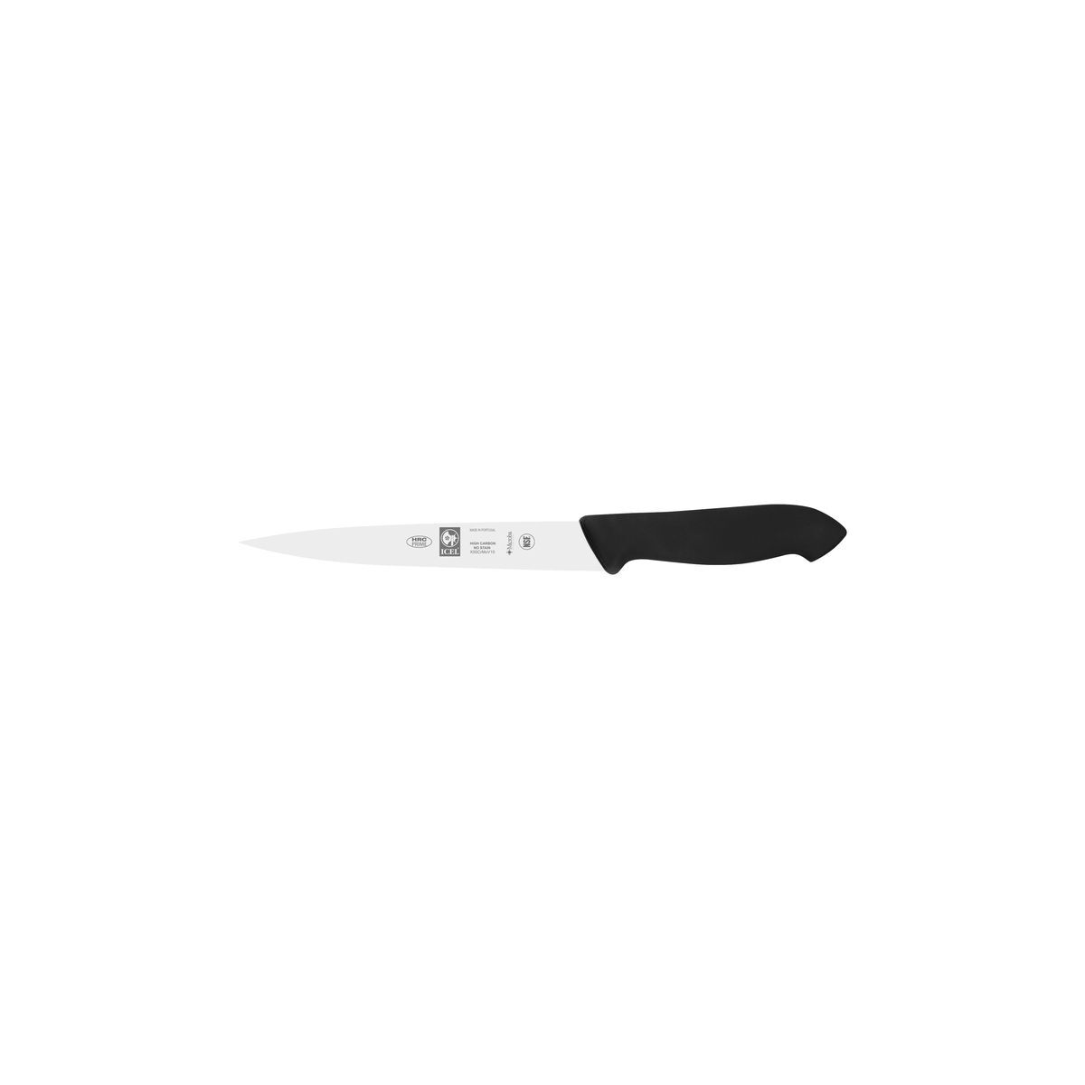 Fish Filleting Knife-Black, 180mm 