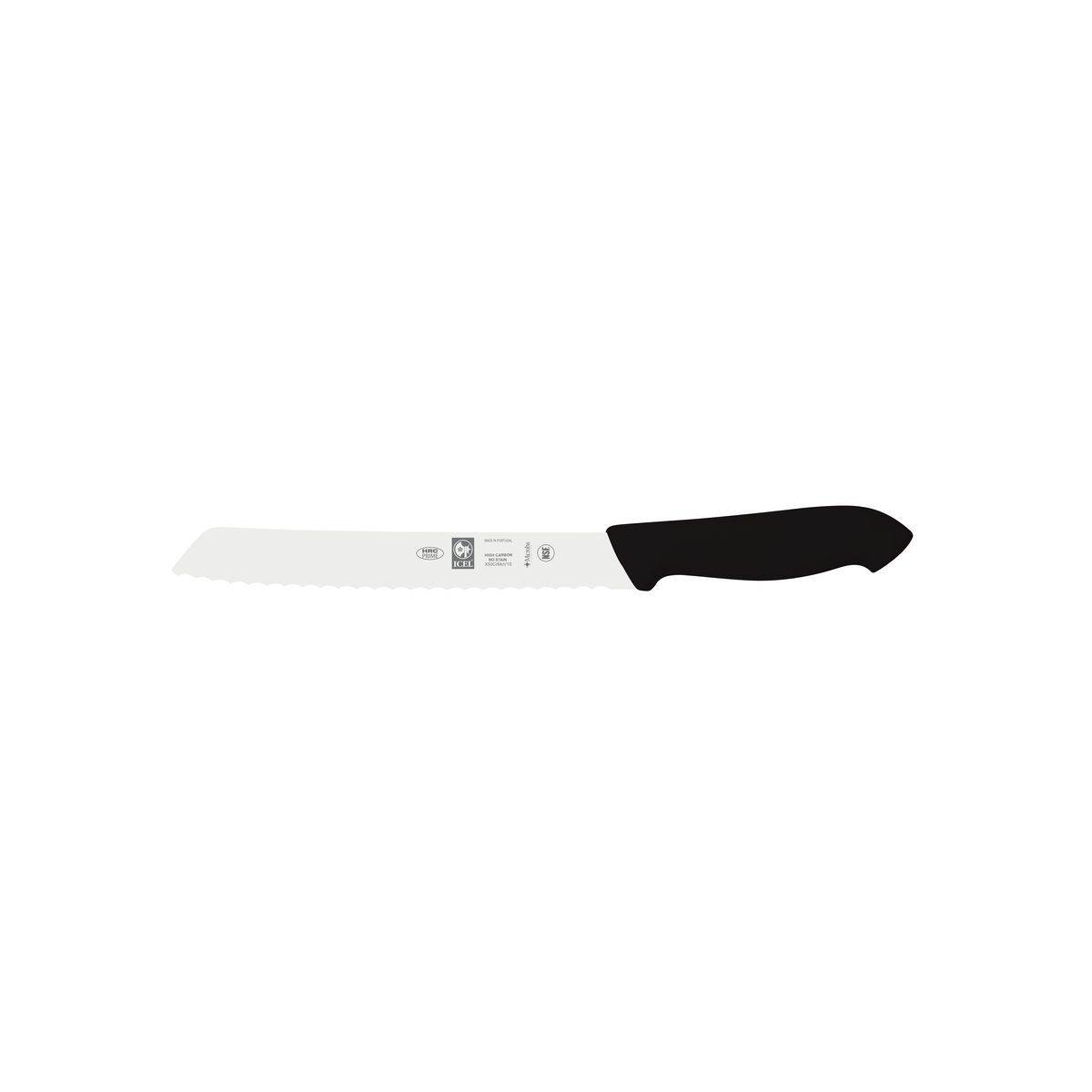 Bread Knife-Black, 200mm 