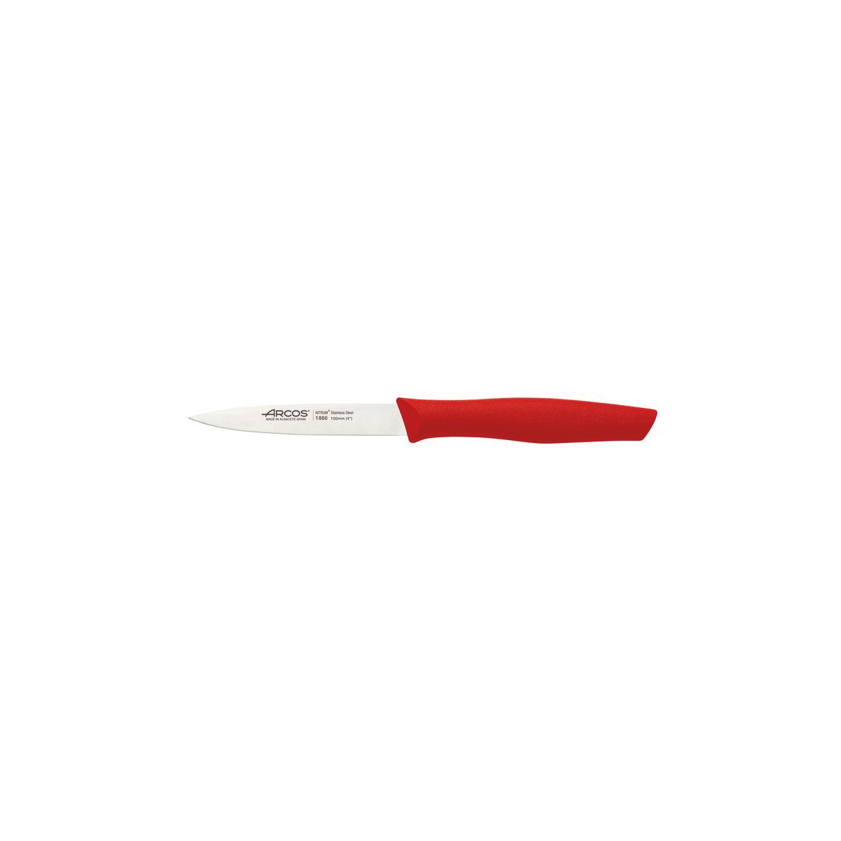 Paring Knife Red Handle-100mm