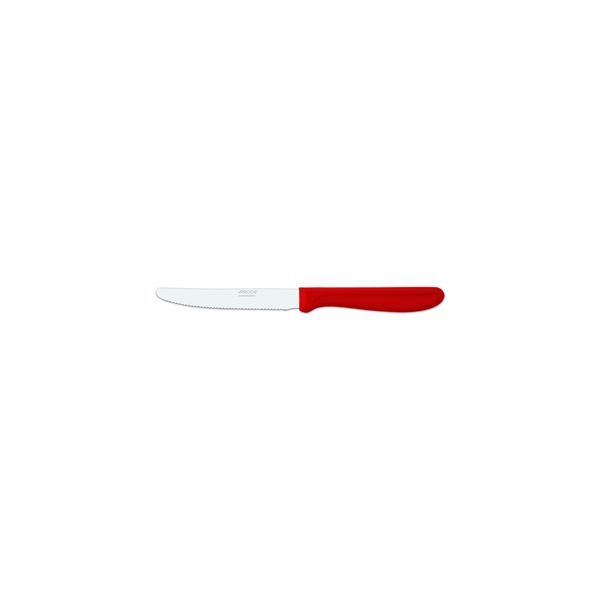 Paring/Steak Knife Red Handle-110mm | Serrated