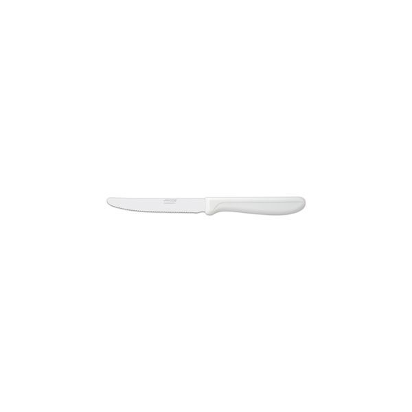 Paring/Steak Knife White Handle-110mm | Serrated