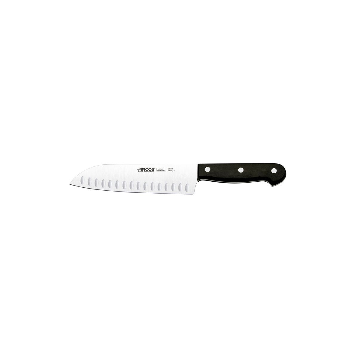 Santoku Knife-170mm, Granton Edge