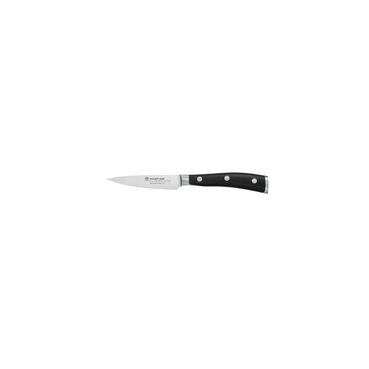 Wusthof Classic Ikon Black Paring Knife 90mm 