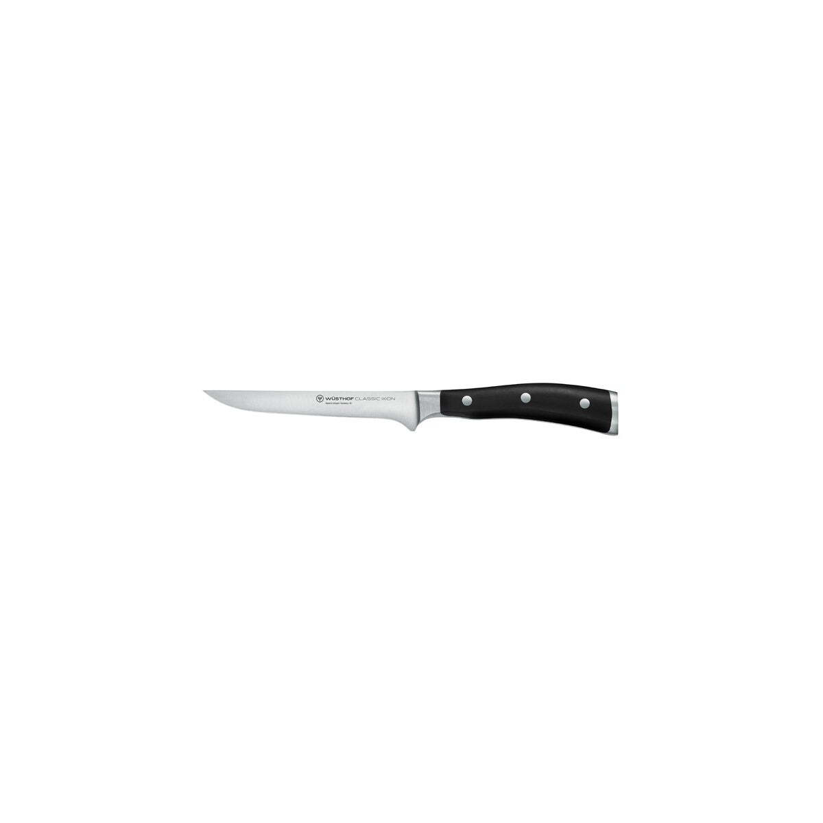 Wusthof Classic Ikon Black Boning Knife 140mm 