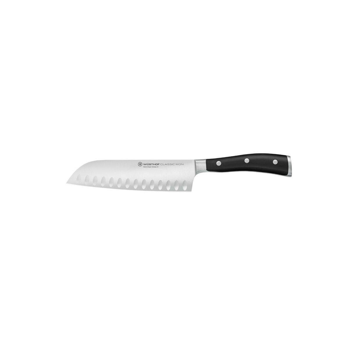 Wusthof Classic Ikon Black Santoku 170mm 