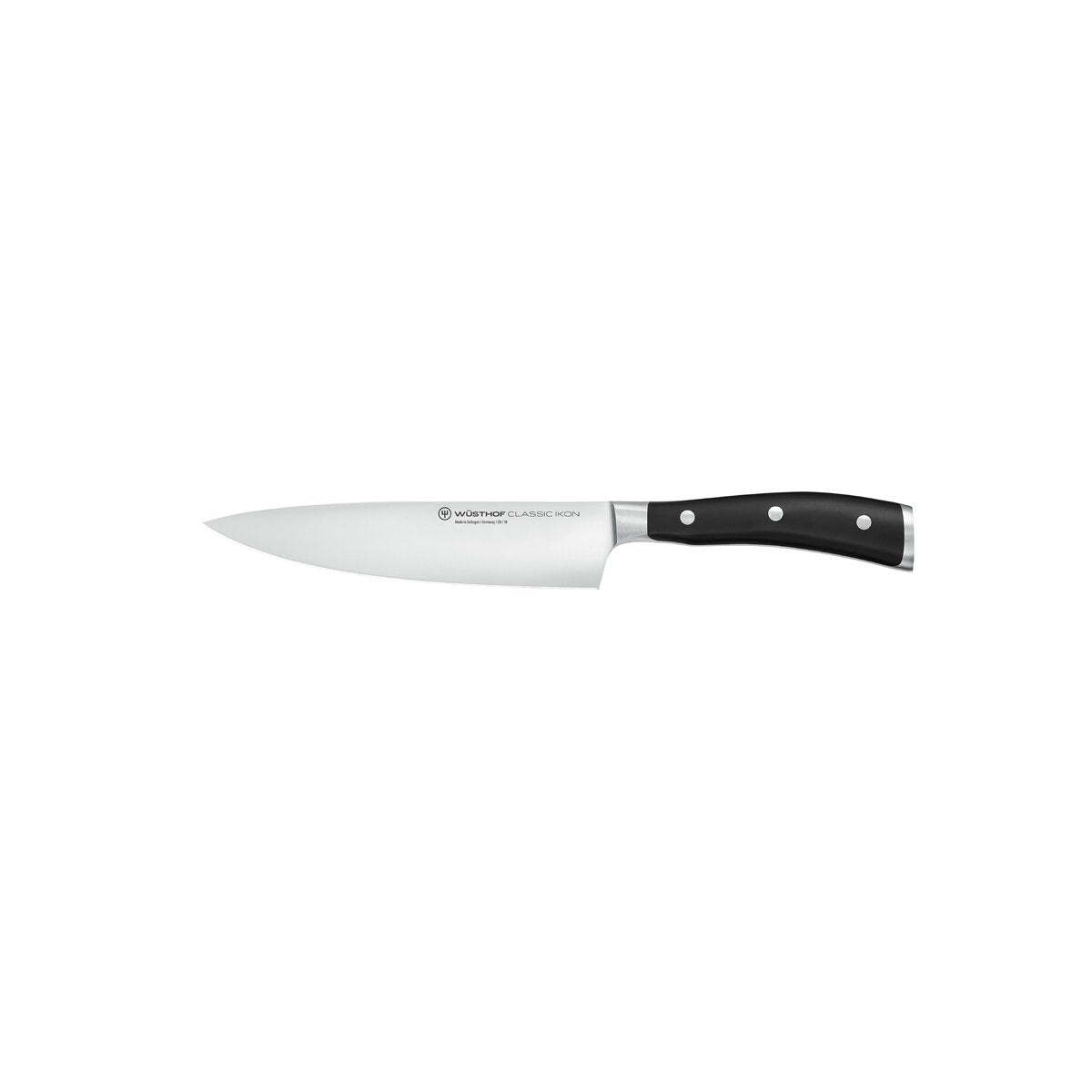 Wusthof Classic Ikon Black Cook'S Knife 180mm 