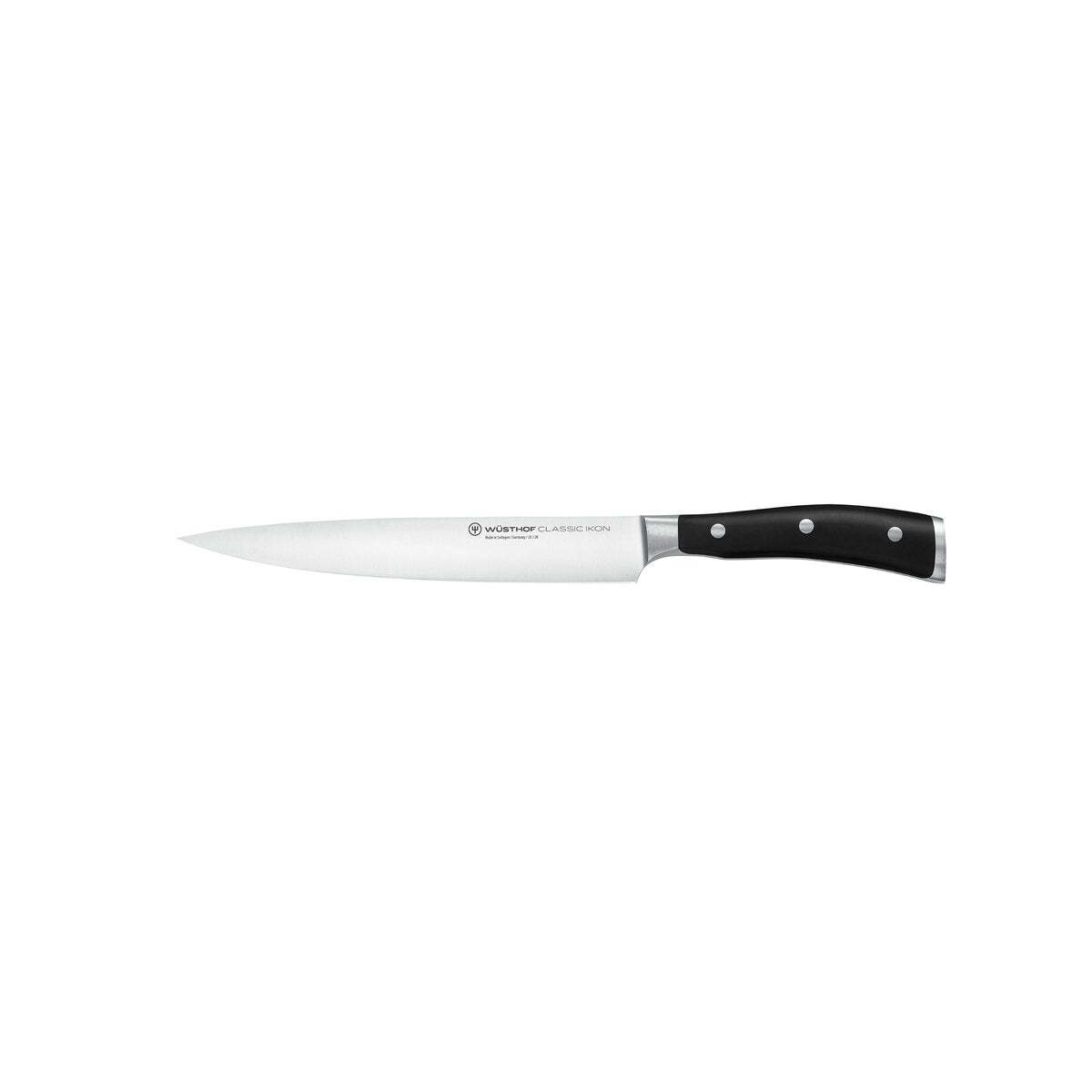 Wusthof Classic Ikon Black Carving Knife 200mm 