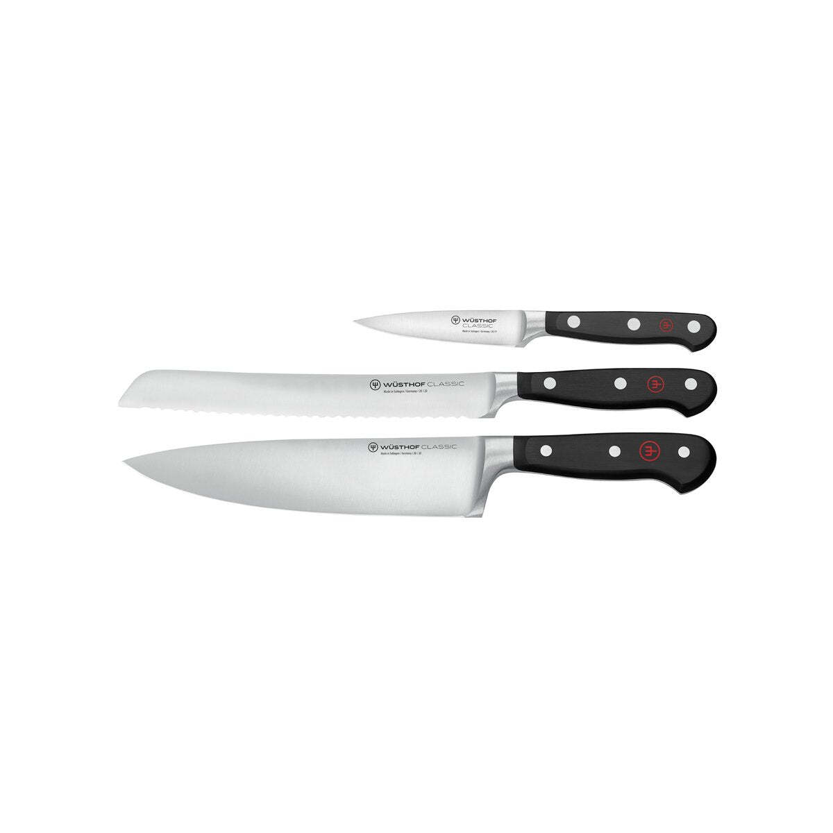 Wusthof Classic Knife Set 3pc 