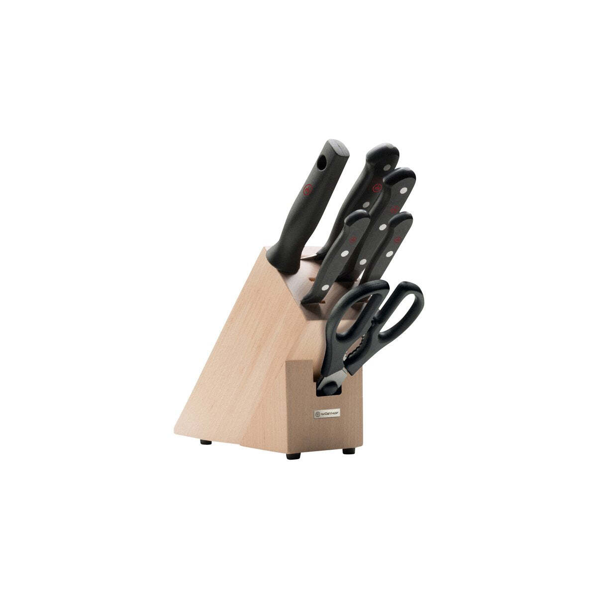 Wusthof Gourmet Knife Block Set 6 Piece 