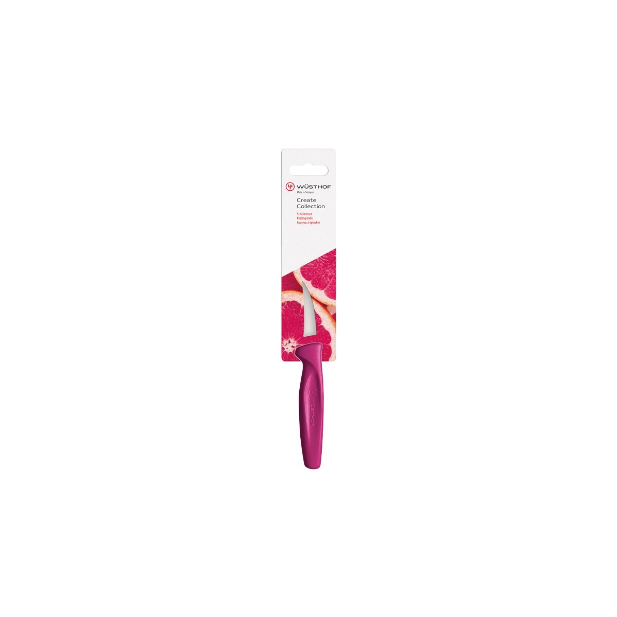 Wusthof Create Peeling Knife 60mm Magenta  