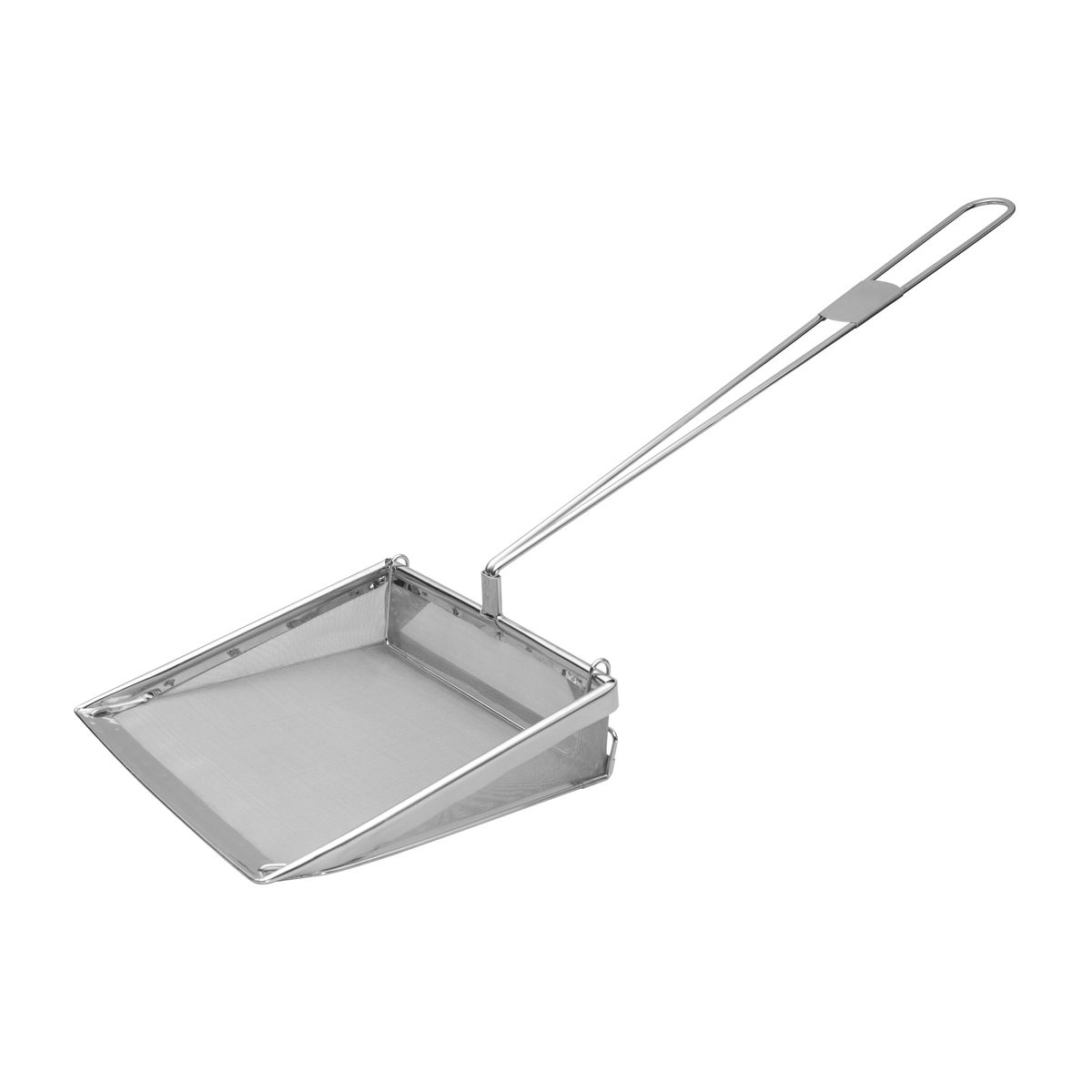 Chip Shovel-Chrome, 220X220X460mm, Extra Fine Mesh