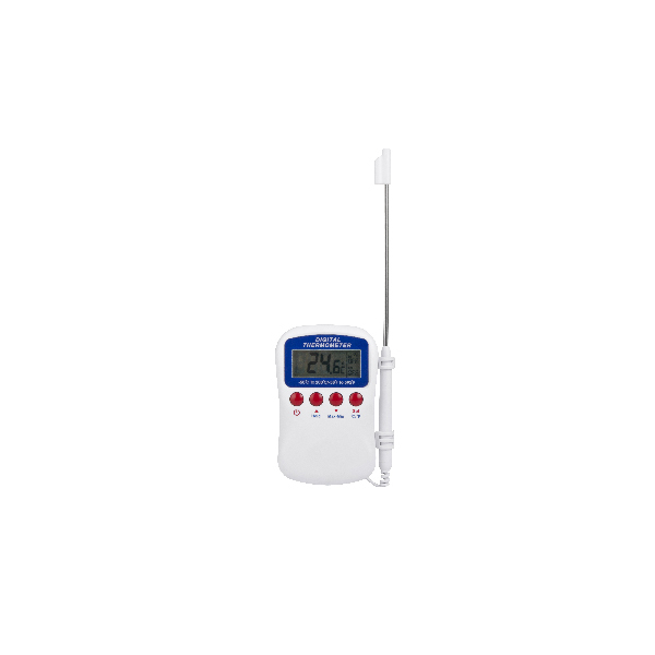 Digital Thermometer-Hand Held W/Alarm , 