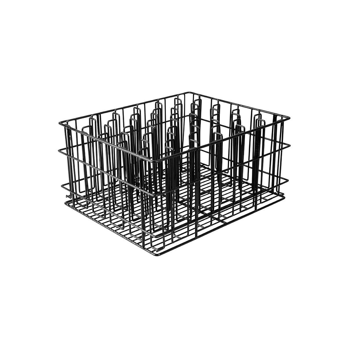 Glass Basket-430X355X215mm | 12-Comp 110X105mm